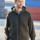Chaqueta polar acolchada hombre Padded Hybrid. .