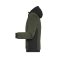 Chaqueta polar acolchada hombre Padded Hybrid. .