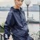 Chaqueta de agua ligera unisex Worker Rain. .