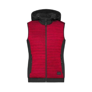 Chaleco acolchado con capucha híbrido mujer Padded Hybrid