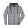 Sudadera con capucha y cremallera hombre Doubleface. .