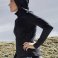 Sudadera con capucha y cremallera reciclada mujer Sports Zip Hoodie. .