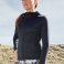 Sudadera con capucha y cremallera reciclada mujer Sports Zip Hoodie. .