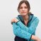 Chaqueta polar con capucha mujer Knitted Fleece. .