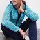 Chaqueta polar con capucha mujer Knitted Fleece. .