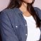 Blusa vaquera manga larga easy care mujer Denim. .
