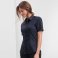 Blusa de manga corta easy care mujer Shirt Shortsleeve Poplin. .