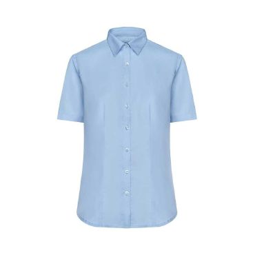 Blusa de manga corta easy care mujer Shirt Shortsleeve Micro-Twill Blusa de manga corta easy care mujer Shirt Shortsleeve Micro-Twill