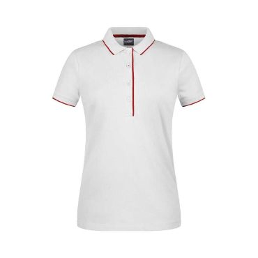 Polo cuello con rayas mujer Polo cuello con rayas mujer