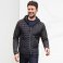Chaqueta con capucha híbrida hombre Knitted Hybrid. .