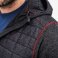 Chaqueta con capucha híbrida hombre Knitted Hybrid. .