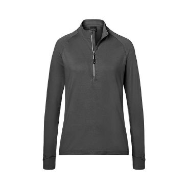 Camiseta de montaña manga larga mujer Sports Shirt Halfzip