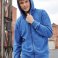 Sudadera con capucha y cremallera orgánica hombre Zip. .