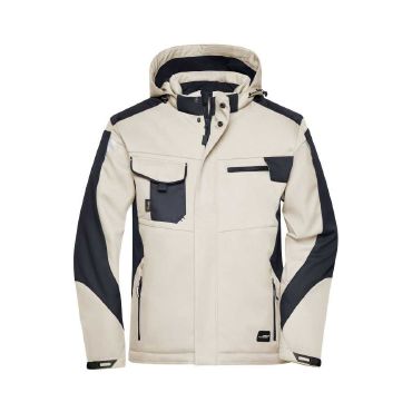 Chaqueta softshell de trabajo con capucha hombre Craftsmen Softshell Chaqueta softshell de trabajo con capucha hombre Craftsmen Softshell