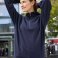 Sudadera con capucha y media cremallera orgánica unisex Bio Workwear Half Zip. .