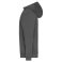 Sudadera con capucha y media cremallera orgánica unisex Bio Workwear Half Zip. .