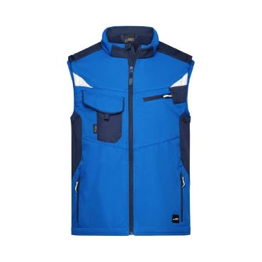Chaleco softshell de trabajo multibolsillos hombre Workwear Chaleco softshell de trabajo multibolsillos hombre Workwear