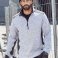 Sudadera de trabajo media cremallera hombre Knitted Workwear Fleece Half-Zip. .