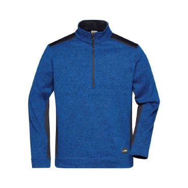 Sudadera de trabajo media cremallera hombre Knitted Workwear Fleece Half-Zip Sudadera de trabajo media cremallera hombre Knitted Workwear Fleece Half-Zip