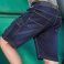 Pantalón corto de trabajo vaquero orgánico unisex Workwear Stretch. .