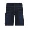 Pantalón corto de trabajo vaquero orgánico unisex Workwear Stretch. .