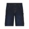 Pantalón corto de trabajo vaquero orgánico unisex Workwear Stretch. .