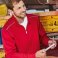 Sudadera de trabajo media cremallera hombre Workwear Half-Zip. .