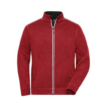 Chaqueta polar de trabajo hombre Knitted Workwear Fleece Chaqueta polar de trabajo hombre Knitted Workwear Fleece