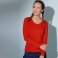 Camiseta manga larga mujer Stretch Shirt Long-Sleeved. .