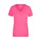 Camiseta cuello de pico elástica mujer Stretch V-T. .
