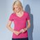 Camiseta cuello de pico elástica mujer Stretch V-T. .
