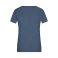 Camiseta cuello de pico mujer Heather. .