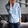 Camisa sostenible con microestampado mujer Yellow Bow 55. .