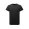 Camiseta rayada reciclada unisex Comis. Color black.