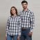 Camisa de cuadros manga larga hombre Gimmill. .