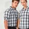 Camisa de cuadros manga larga hombre Gimmill. .