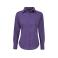 Camisa manga larga mujer Poplin. Color purple.