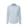 Camisa manga larga mujer Poplin. Color light blue.