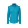 Camisa manga larga mujer Poplin. Color turquoise.