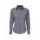 Camisa manga larga mujer Poplin. Color steel.