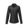 Camisa vaquera de manga larga mujer Stich. Color black denim.