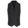 Chaleco de vestir hombre Herringbone. Color charcoal.