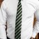 Corbata de rayas Waffle Stripe. .
