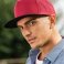 Gorra de visera plana reciclada Bank five-s. .