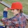 Gorra niño de visera plana reciclada Kid snap back-s. .