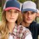 Gorra trucker reciclada Rapper canvas-s. .