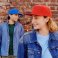 Gorra de visera plana reciclada Snap five-s. .