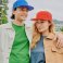 Gorra de visera plana reciclada Snap mesh-s. .