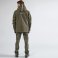 Chaqueta de trabajo acolchada con capucha unisex FU255 Wink. .