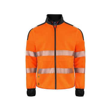 Sudadera de alta visibilidad con cremallera hombre 6109 Sudadera de alta visibilidad con cremallera hombre 6109